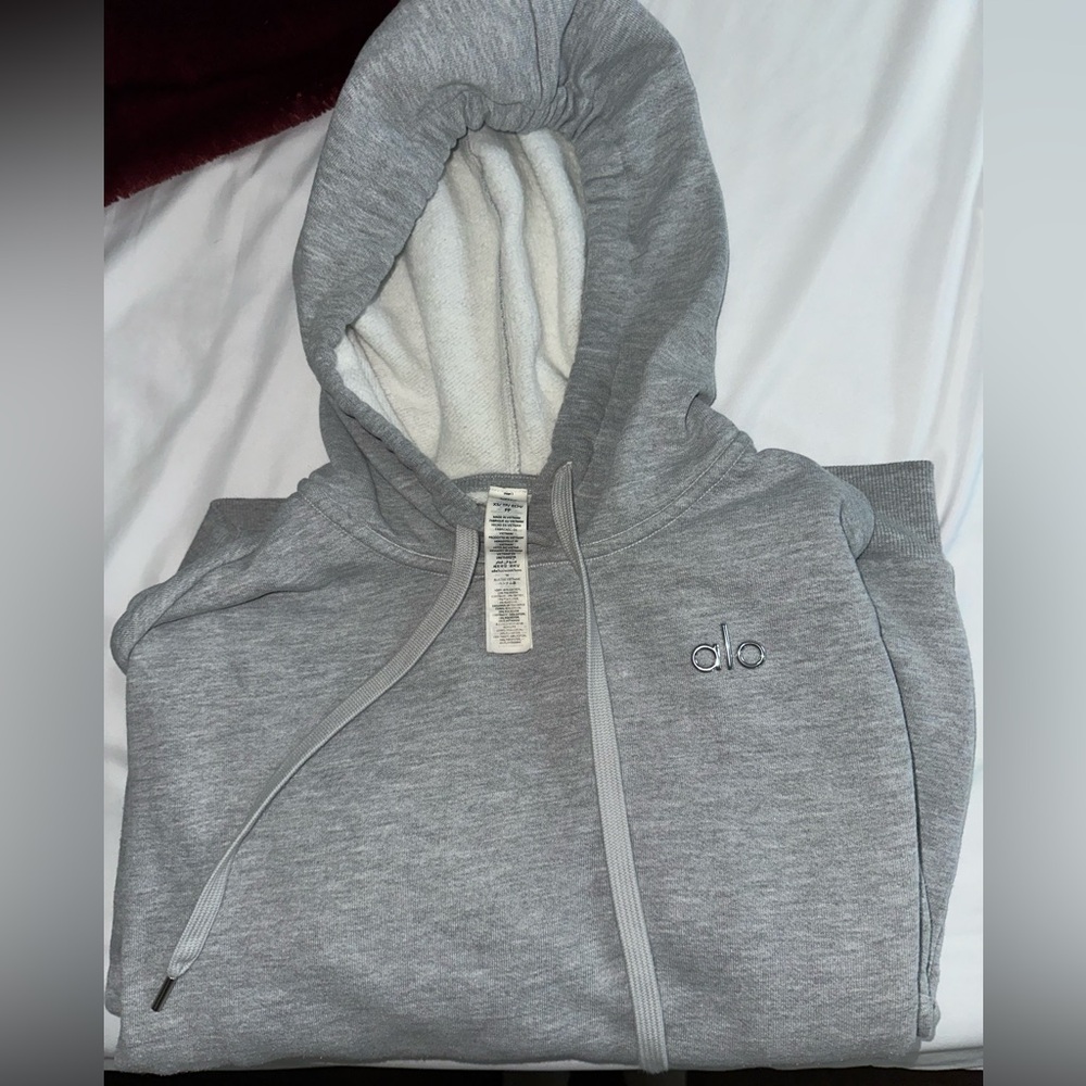 COPY - ALO ATHLETIC HEATHER GREY SET